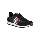 Zapatillas Tommy Hilfiger negras de poliéster